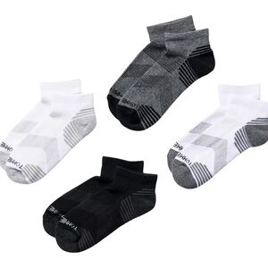 Tommie Copper Women’s 4 pack of Compression Ankle
Socks - Sizes 10-12.5